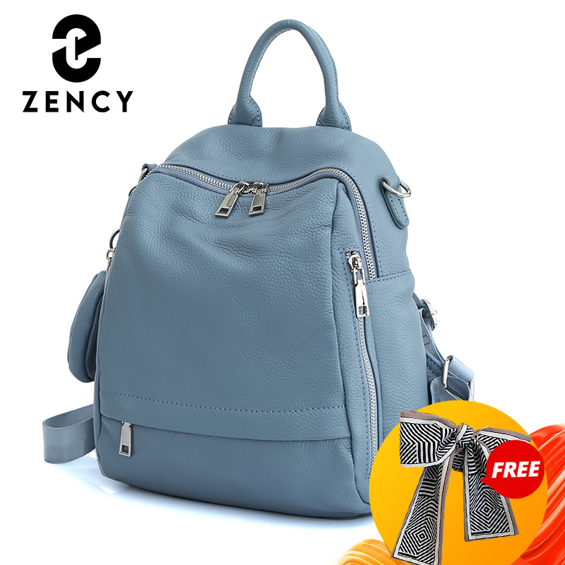 Fashion Backpack Women - Zency Women's Genuine Leather Backpack High-Quality
