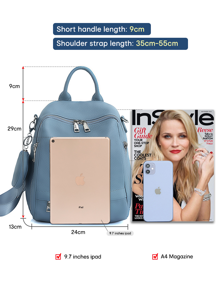 Zency Women's Genuine Leather  - Fashion Backpack Women review and price