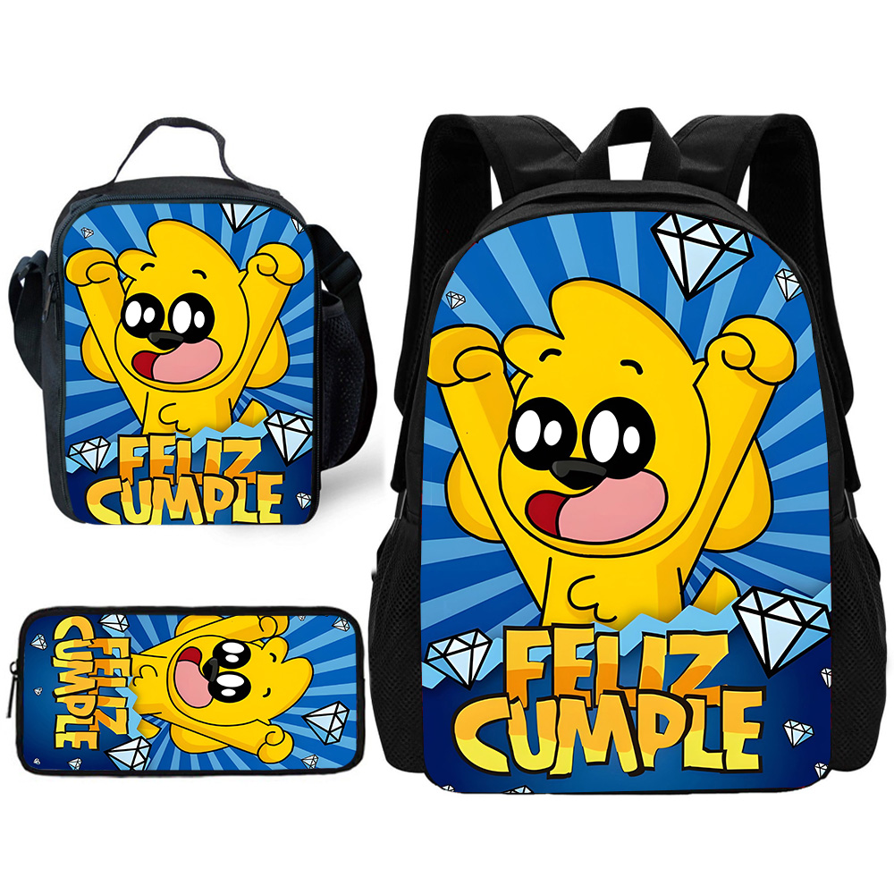 Child Casual Mikecracks Cartoo - Canvas Backpack Casual review and price
