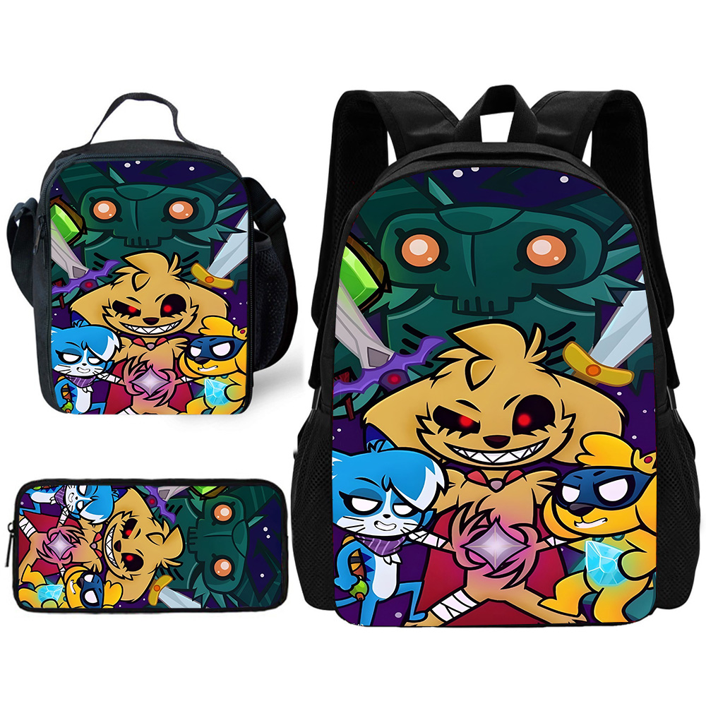 Child Casual Mikecracks Cartoo - Canvas Backpack Casual review and price