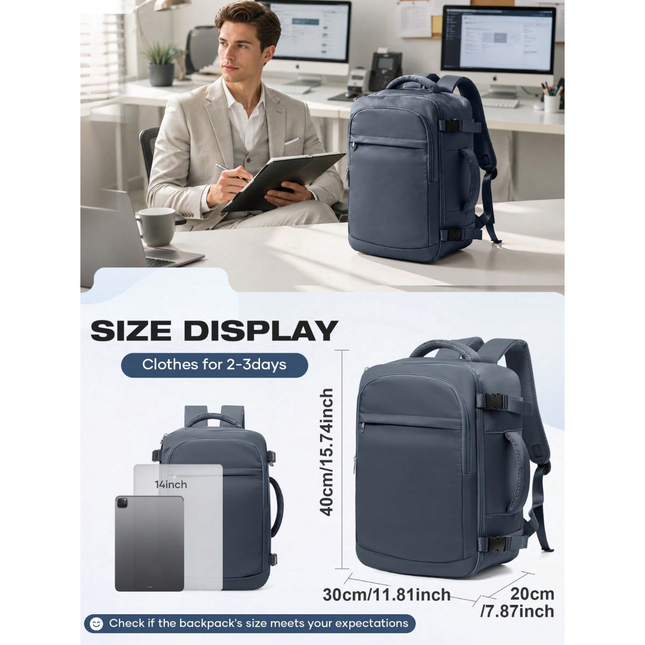 Lightweight Large Capacity Tra - Laptop Backpack 15.6 review and price