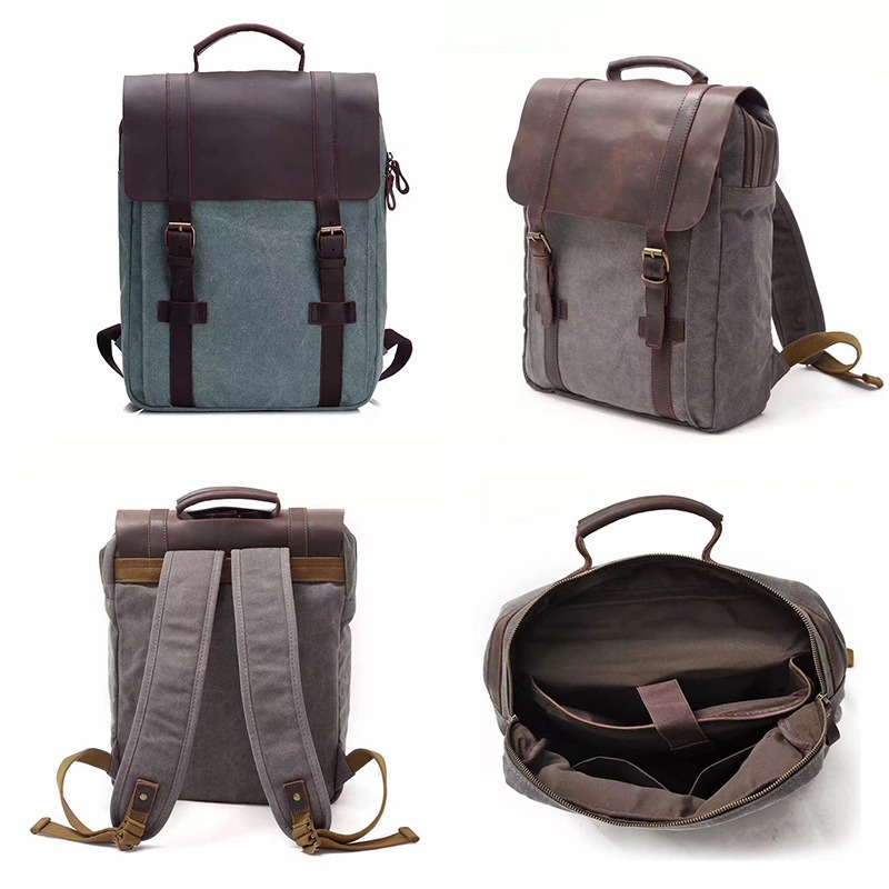 Fashion trend backpack schoolb - Canvas Backpack Casual review and price