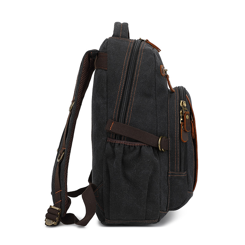 New casual cross-border backpa - Canvas Backpack Casual review and price