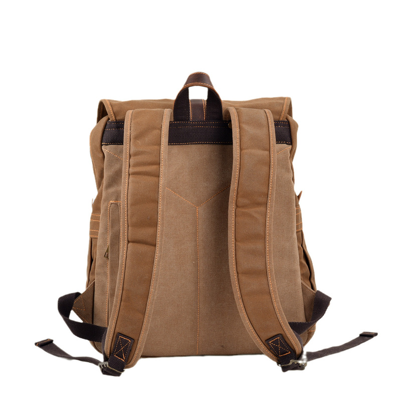 New wax canvas men's backpack  - Canvas Backpack Casual review and price